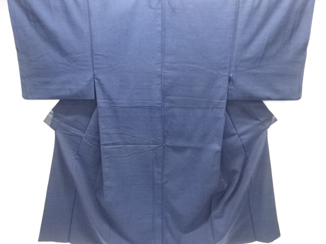 JAPANESE KIMONO / ANTIQUE MENS KIMONO / SILK / HAND WOVEN TSUMUGI